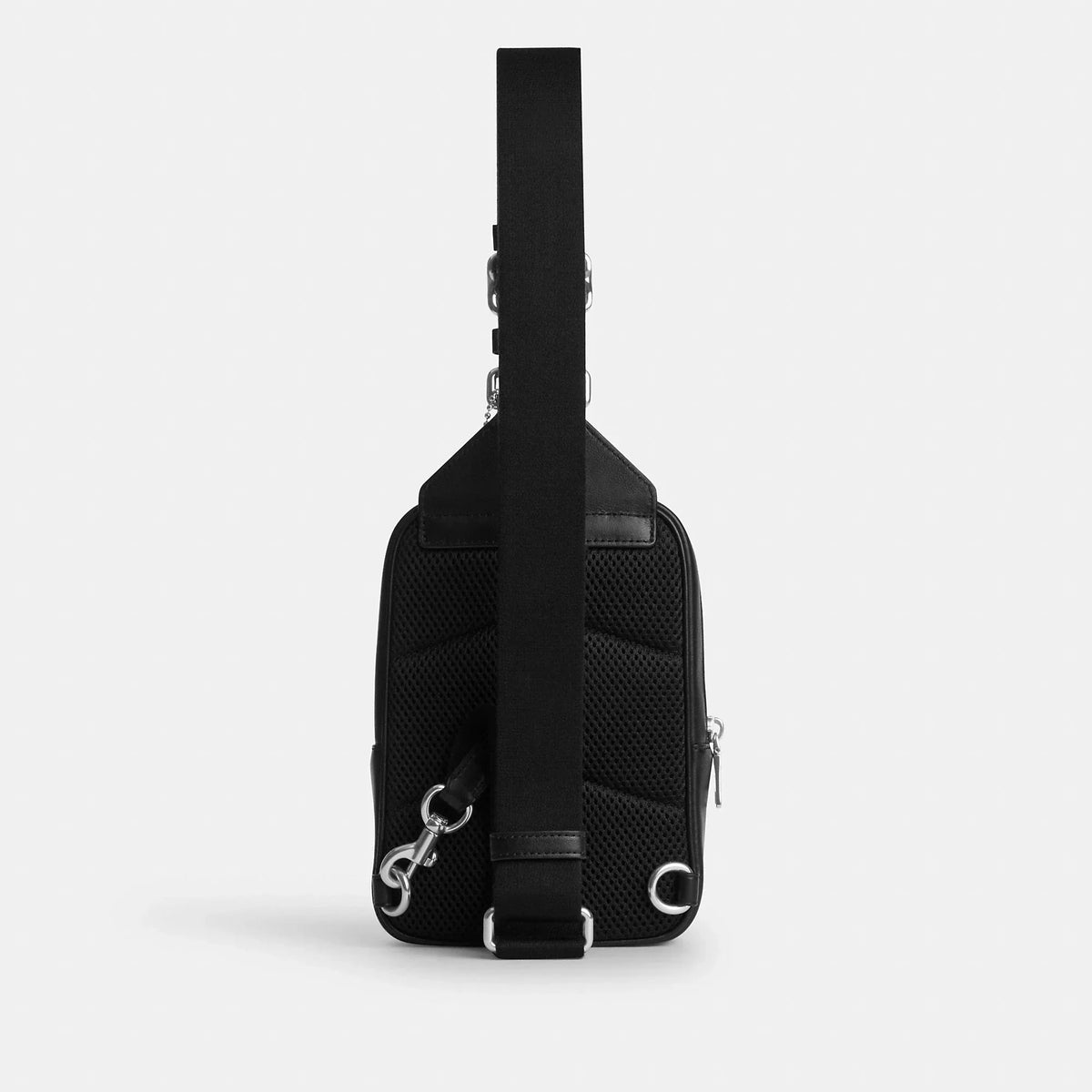 Coach Outlet Racer Sling Pack In Signature Canvas With Patches