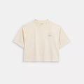 Coach Outlet Garment Dye Cropped T Shirt