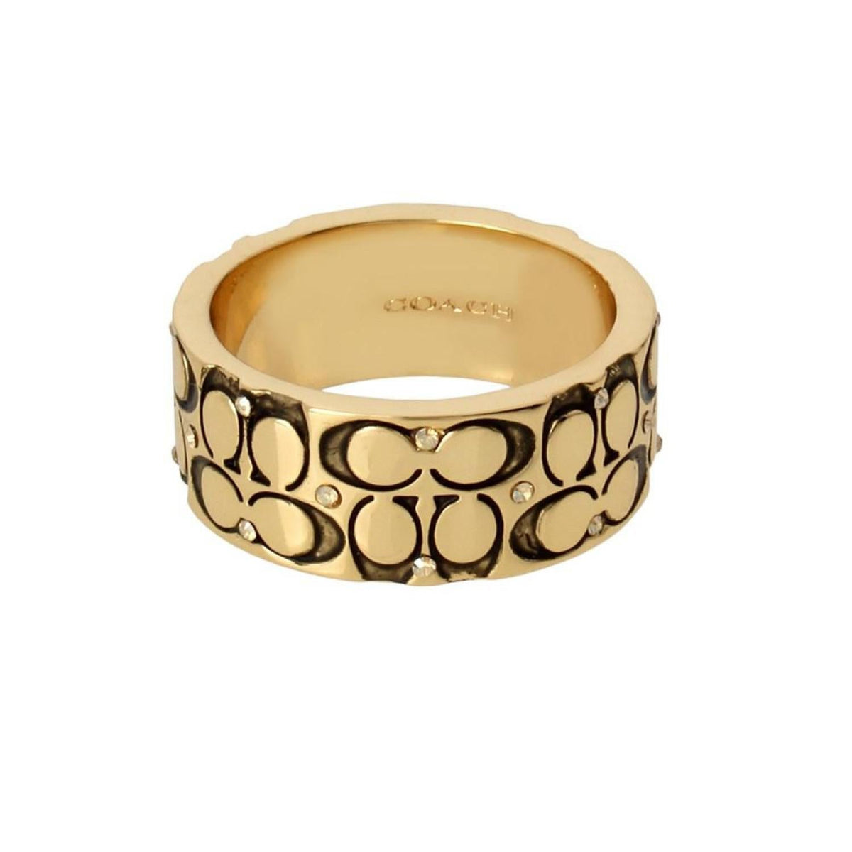 Quilted C Band Ring