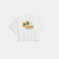 Coach Outlet Hawaiian Cropped T Shirt