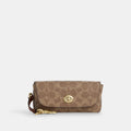 Coach Outlet Sunglass Case In Signature Canvas