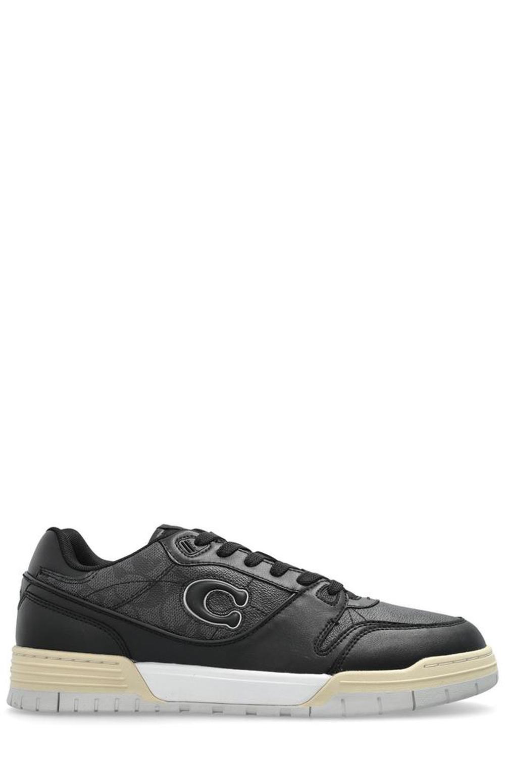 Coach Logo Patch Low-Top Sneakers
