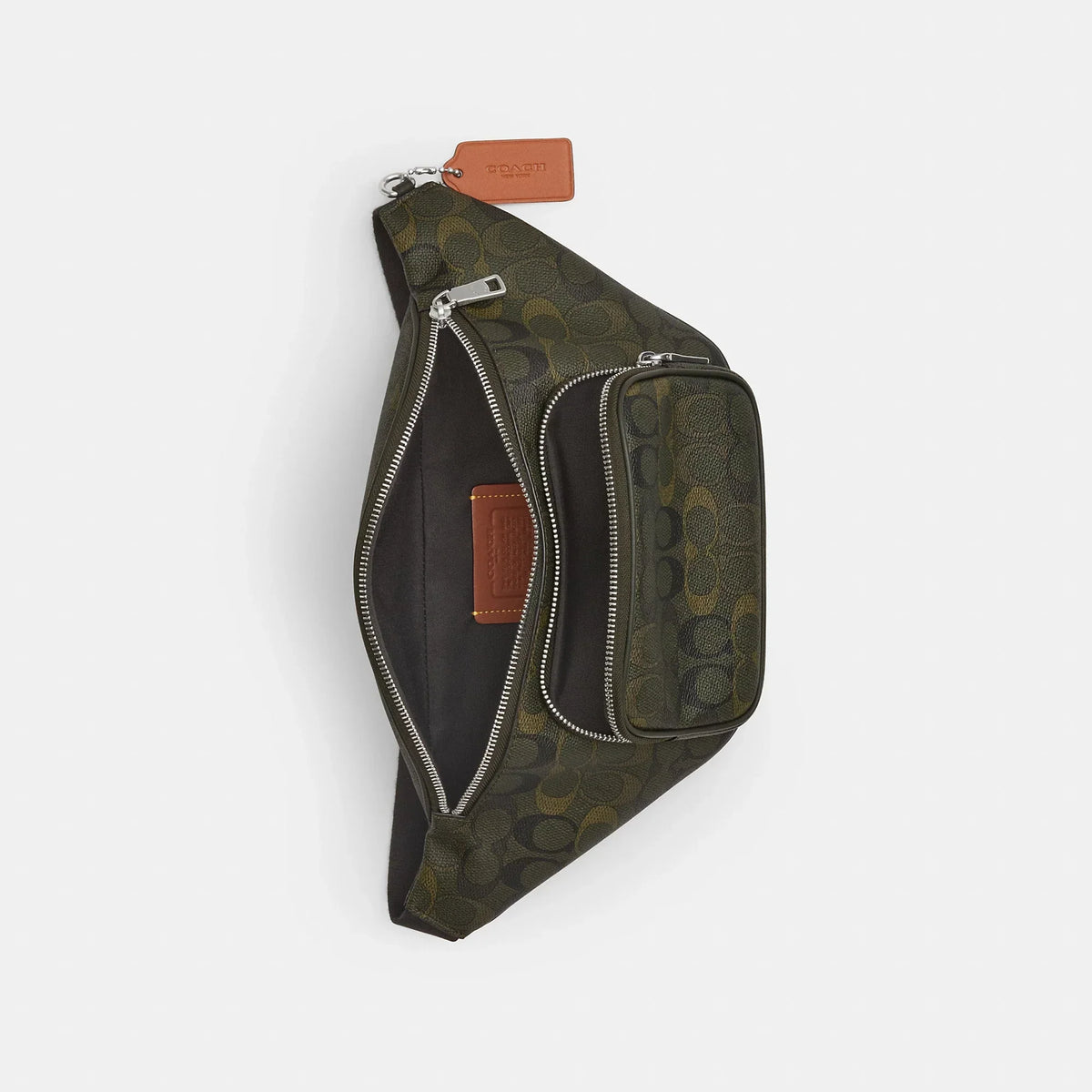 Coach Outlet Travis Belt Bag 35 In Signature Camo Print