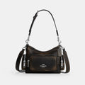 Coach Outlet Laurel Shoulder Bag 22 With Pockets In Loved Leather