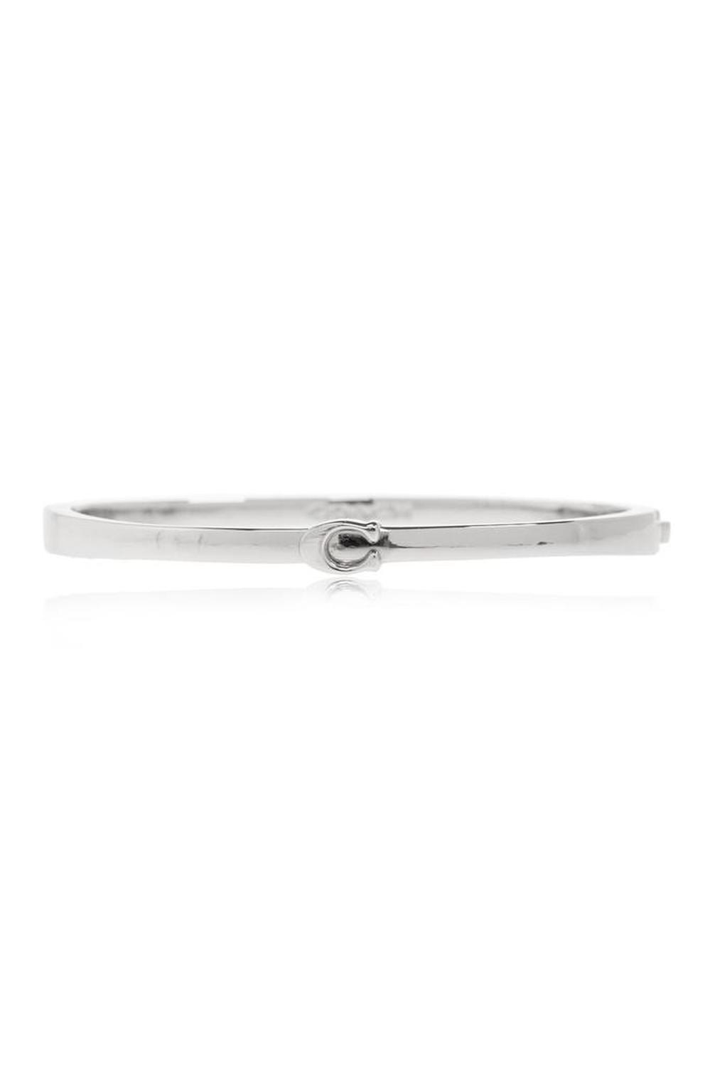 Coach Logo Plaque Bracelet