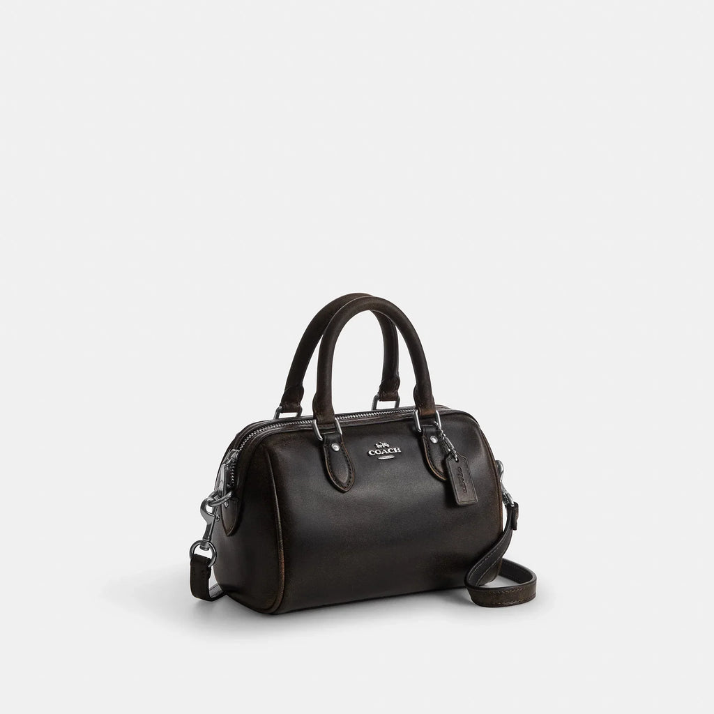 Coach Outlet Mini Rowan Crossbody Bag In Loved Leather