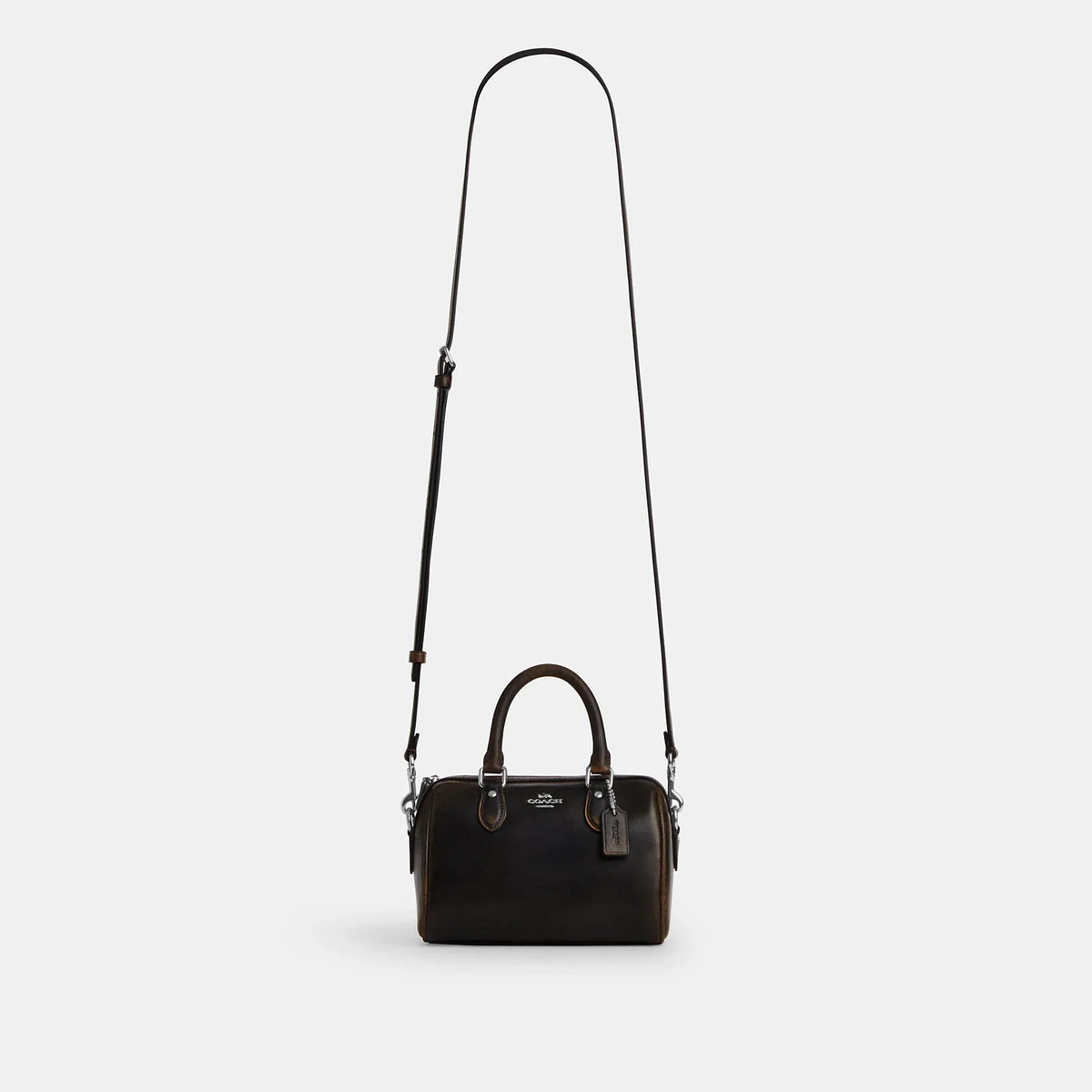 Coach Outlet Mini Rowan Crossbody Bag In Loved Leather
