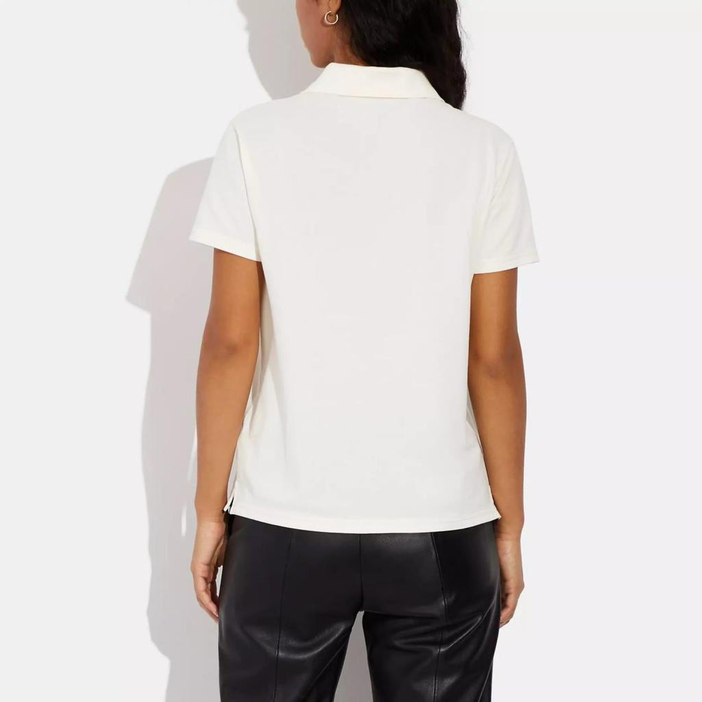 Coach Outlet Solid Gradient Pique Polo Shirt
