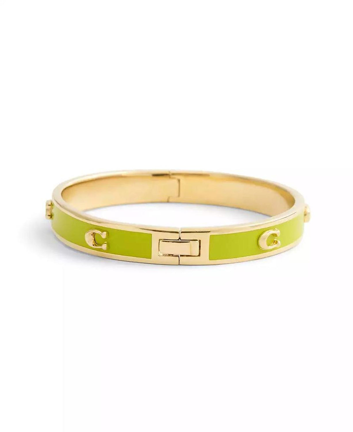 Signature C Enamel Bangle Bracelet