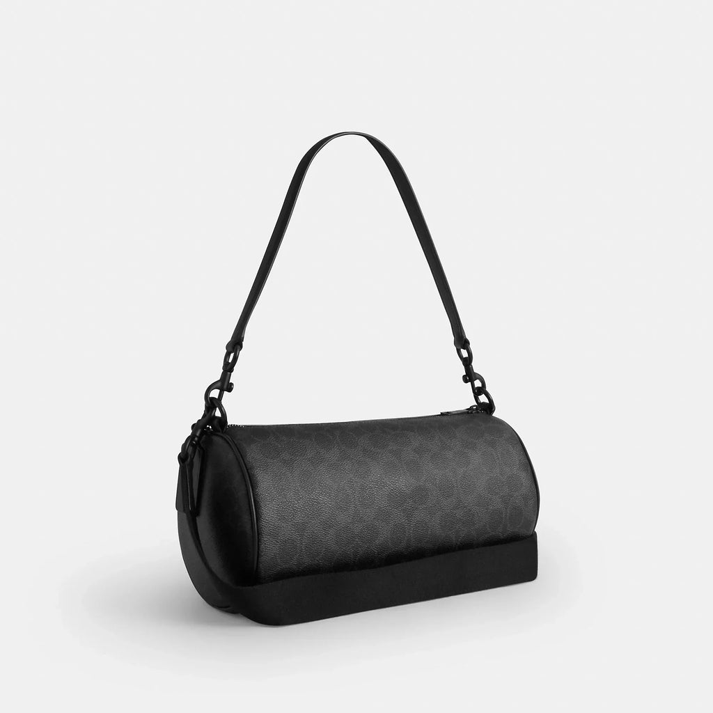 Coach Outlet Andre Barrel Bag 30 In Signature Canvas