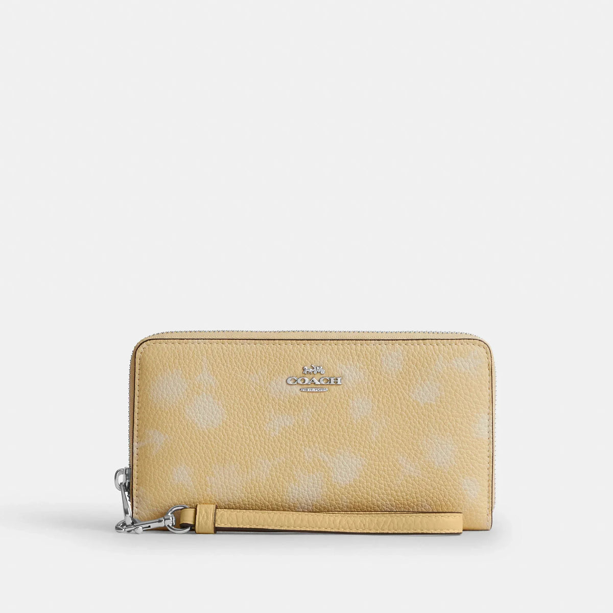 Coach Outlet Long Zip Around Wallet With Floral Print