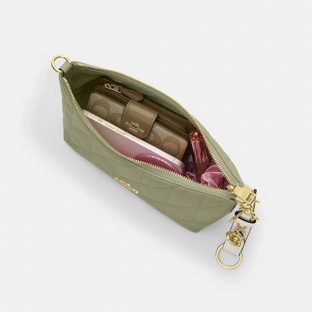 Coach Outlet Caitlin Shoulder Bag With Quilting