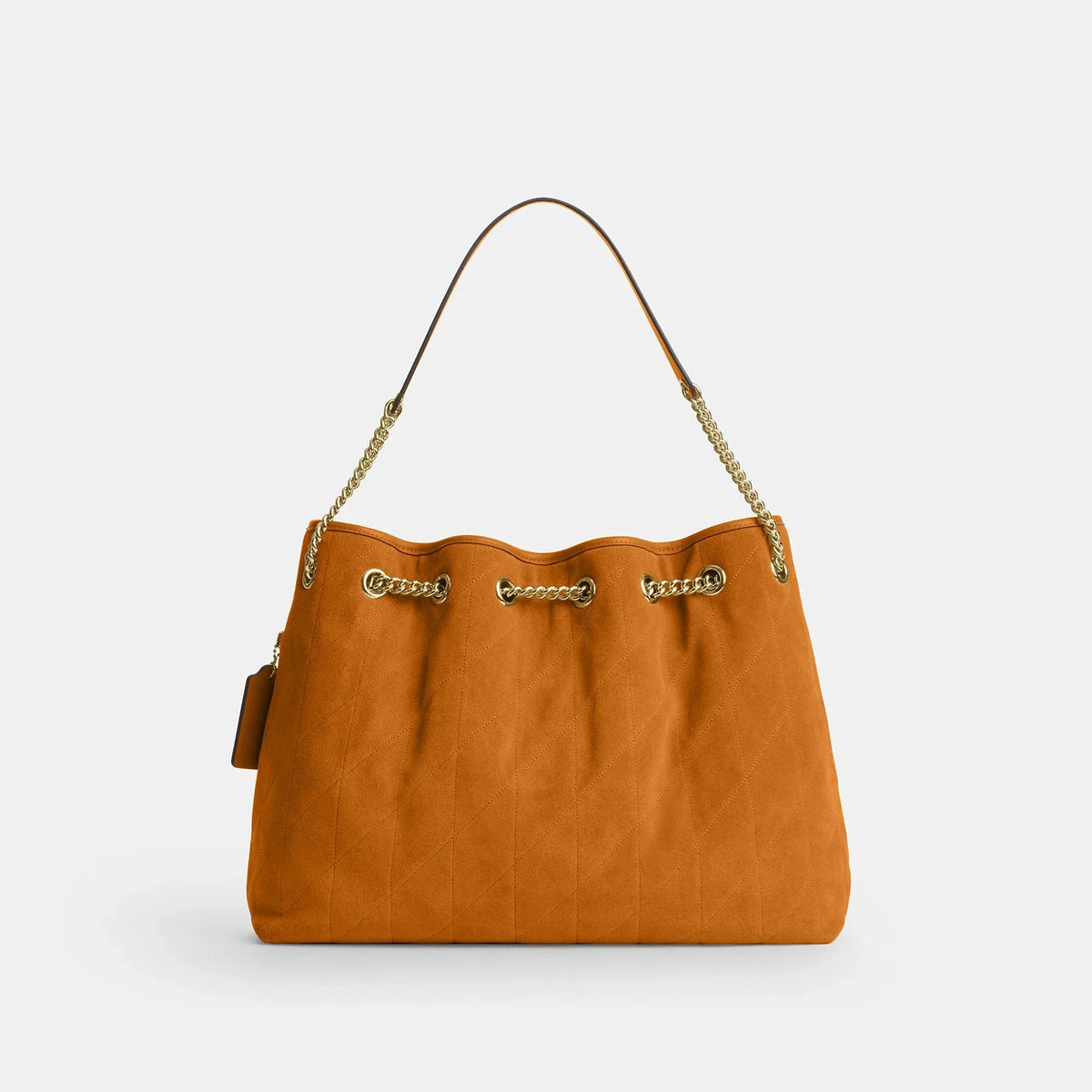 Coach Outlet Evelyn Shoulder Bag With Quilting And Charm
