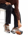 Men's Mesh Round Toe Sneakers