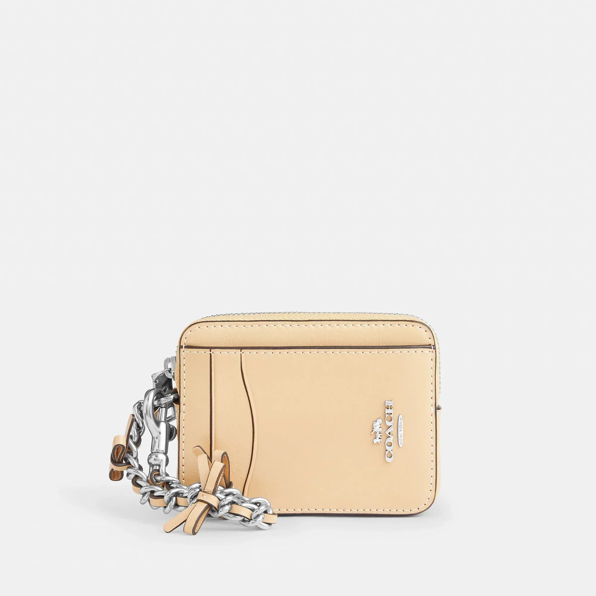 Coach Outlet Zip Card Case With Bows