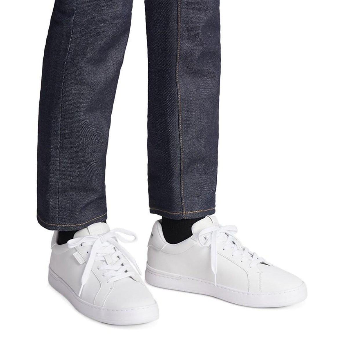 Men's Lowline Leather Low Top Sneaker