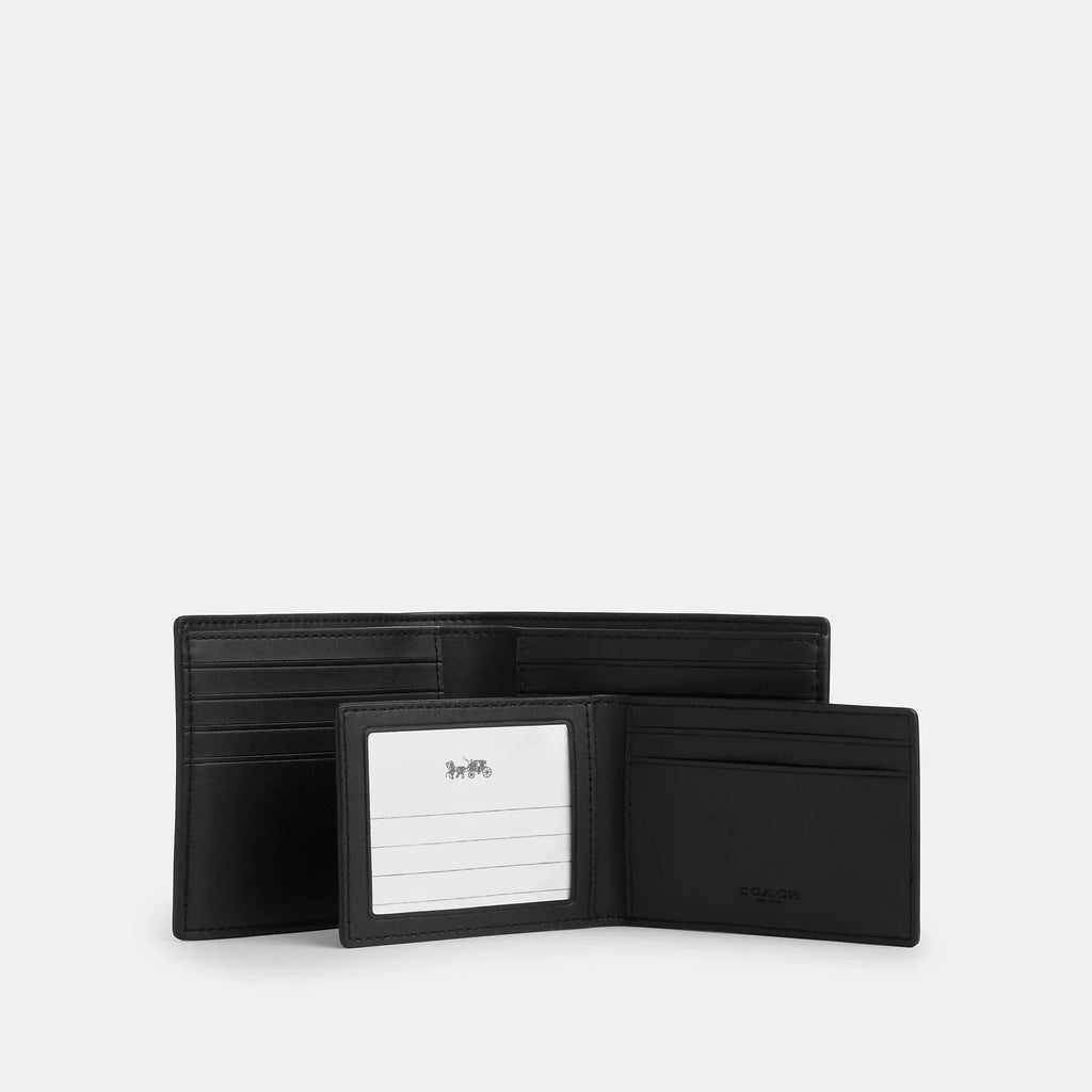 Coach Outlet 3-In-1 Wallet In Signature Canvas With Patches