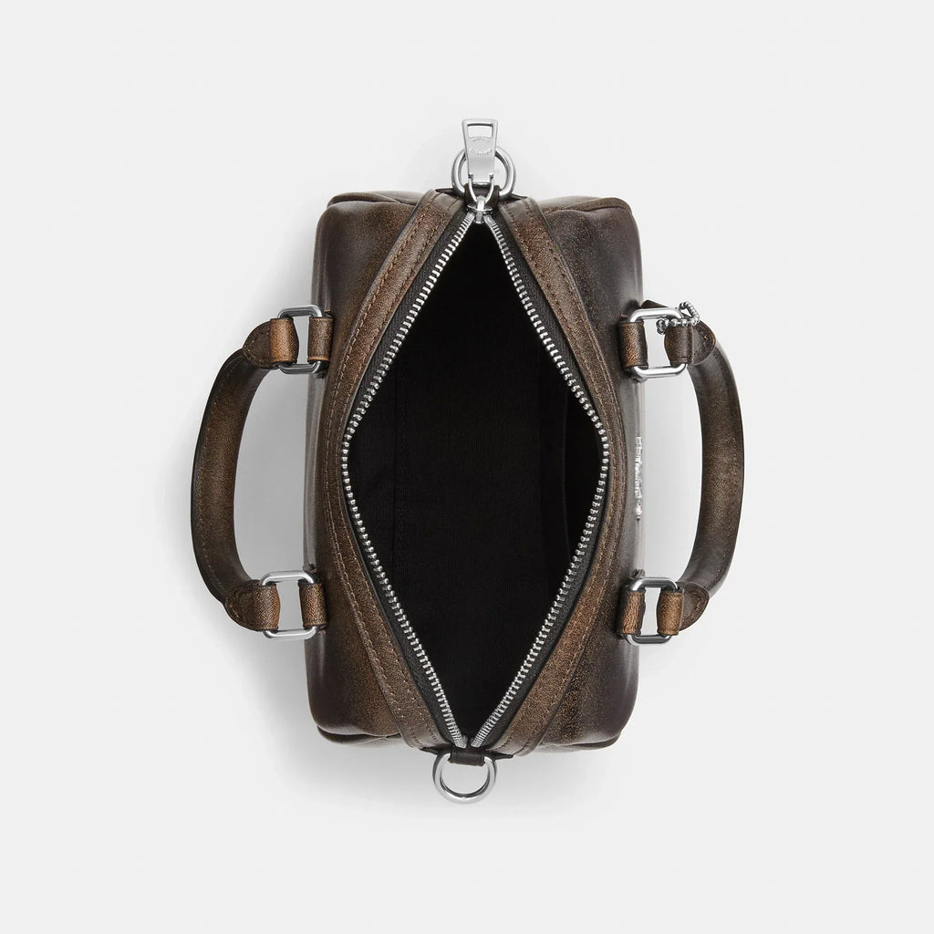 Coach Outlet Mini Rowan Crossbody Bag In Loved Leather