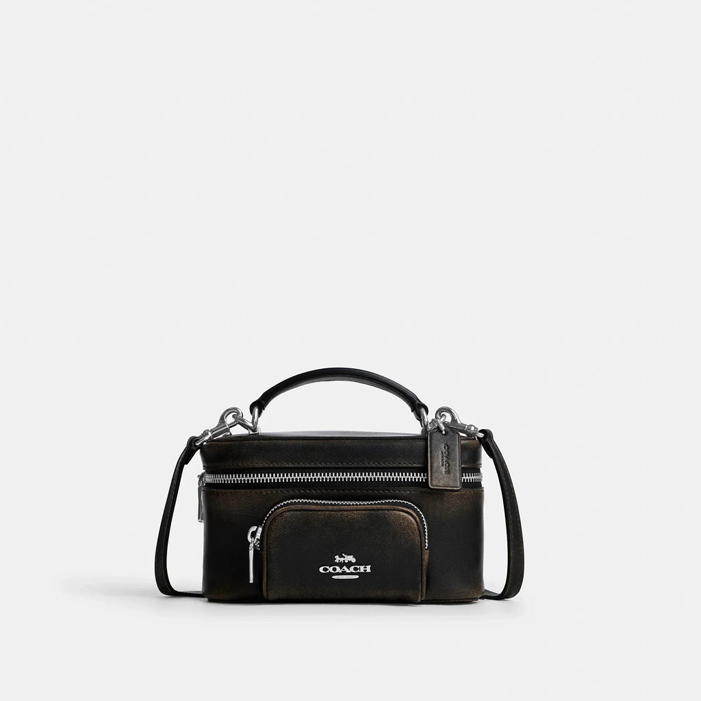 Coach Outlet Rainer Crossbody Bag 18 With Pocket In Loved Leather