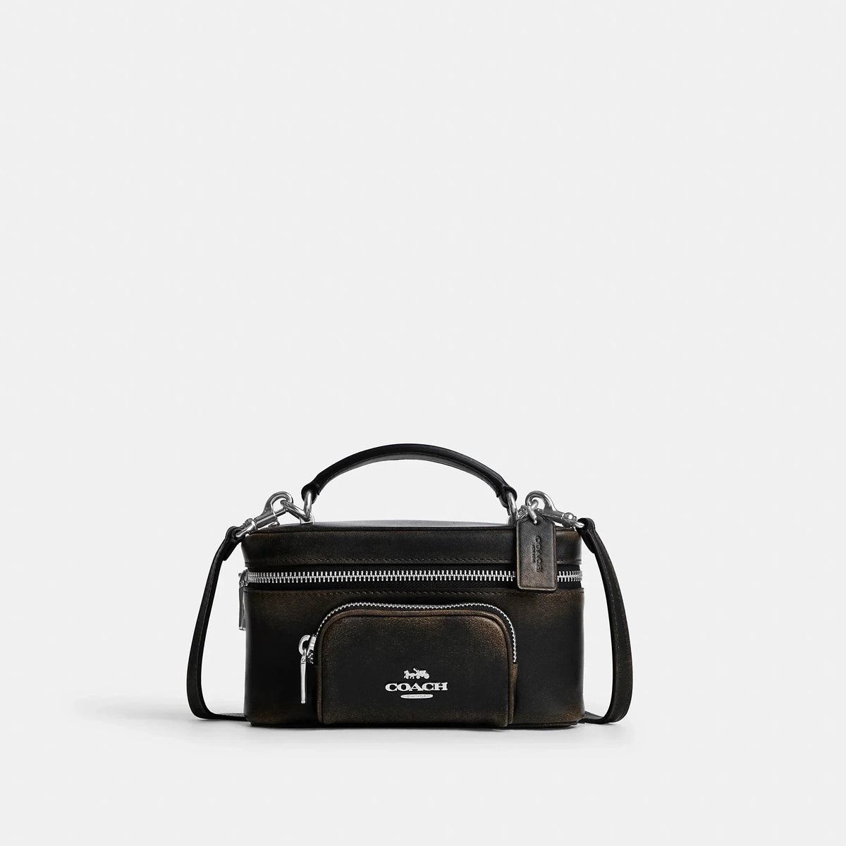 Coach Outlet Rainer Crossbody Bag 18 With Pocket In Loved Leather