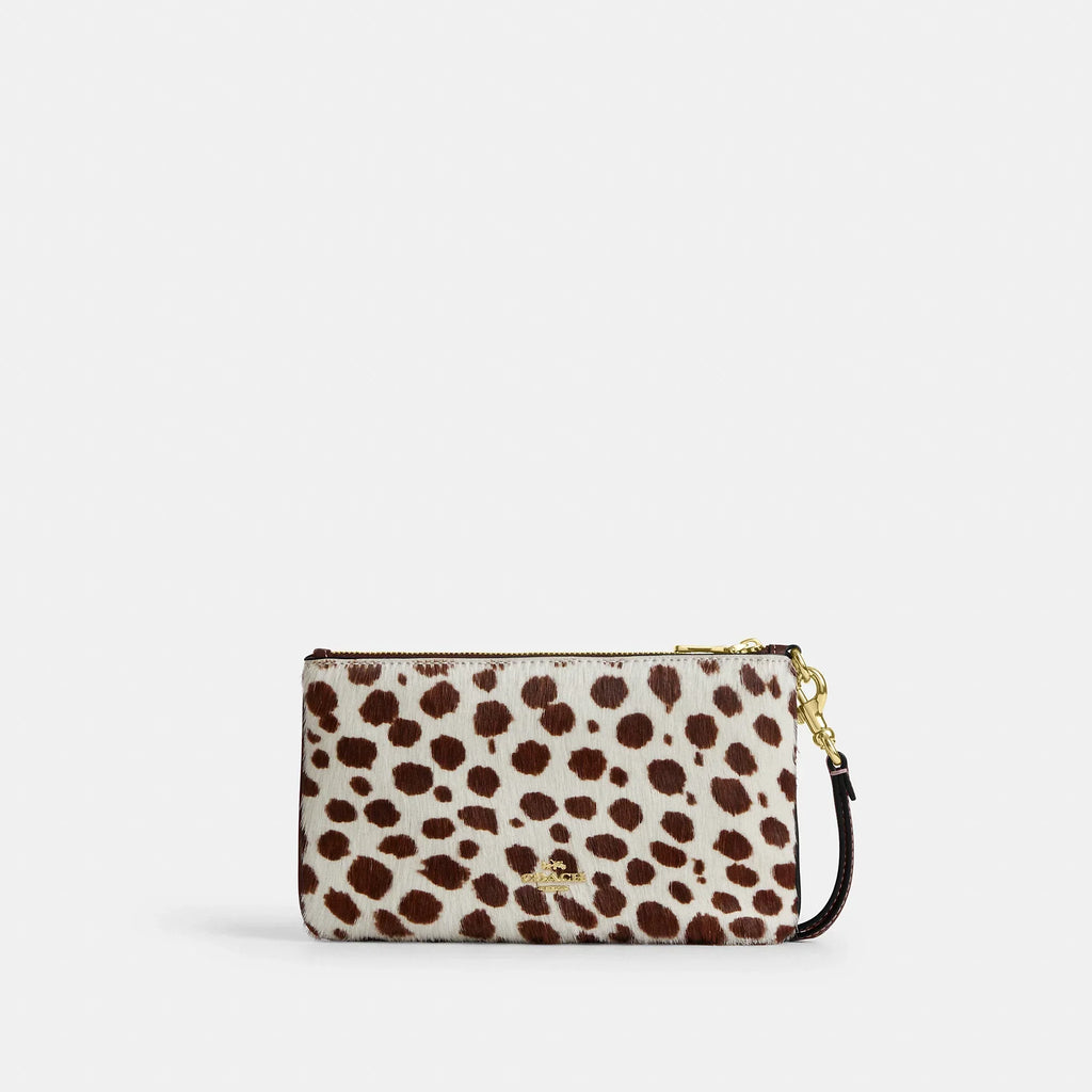 Coach Outlet Ashton Wristlet In Haircalf