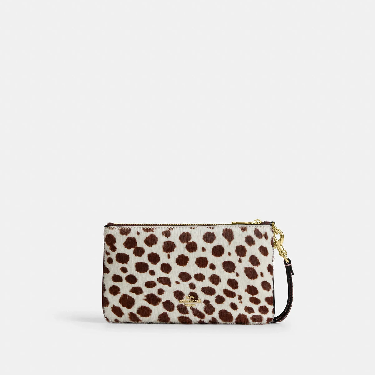 Coach Outlet Ashton Wristlet In Haircalf