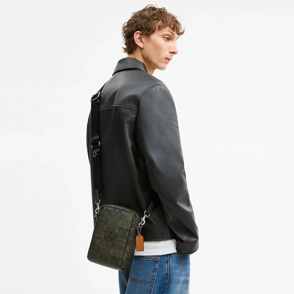 Coach Outlet Tristan Crossbody Bag 14 In Signature Camo Print