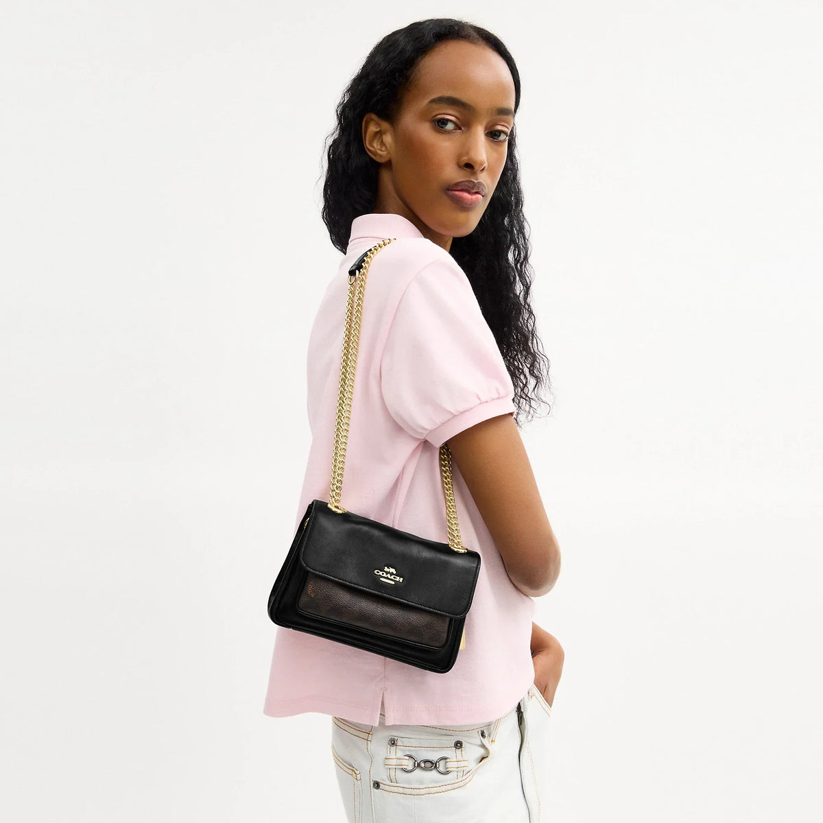 Coach Outlet Elodie Crossbody Bag 18 In Signature Canvas