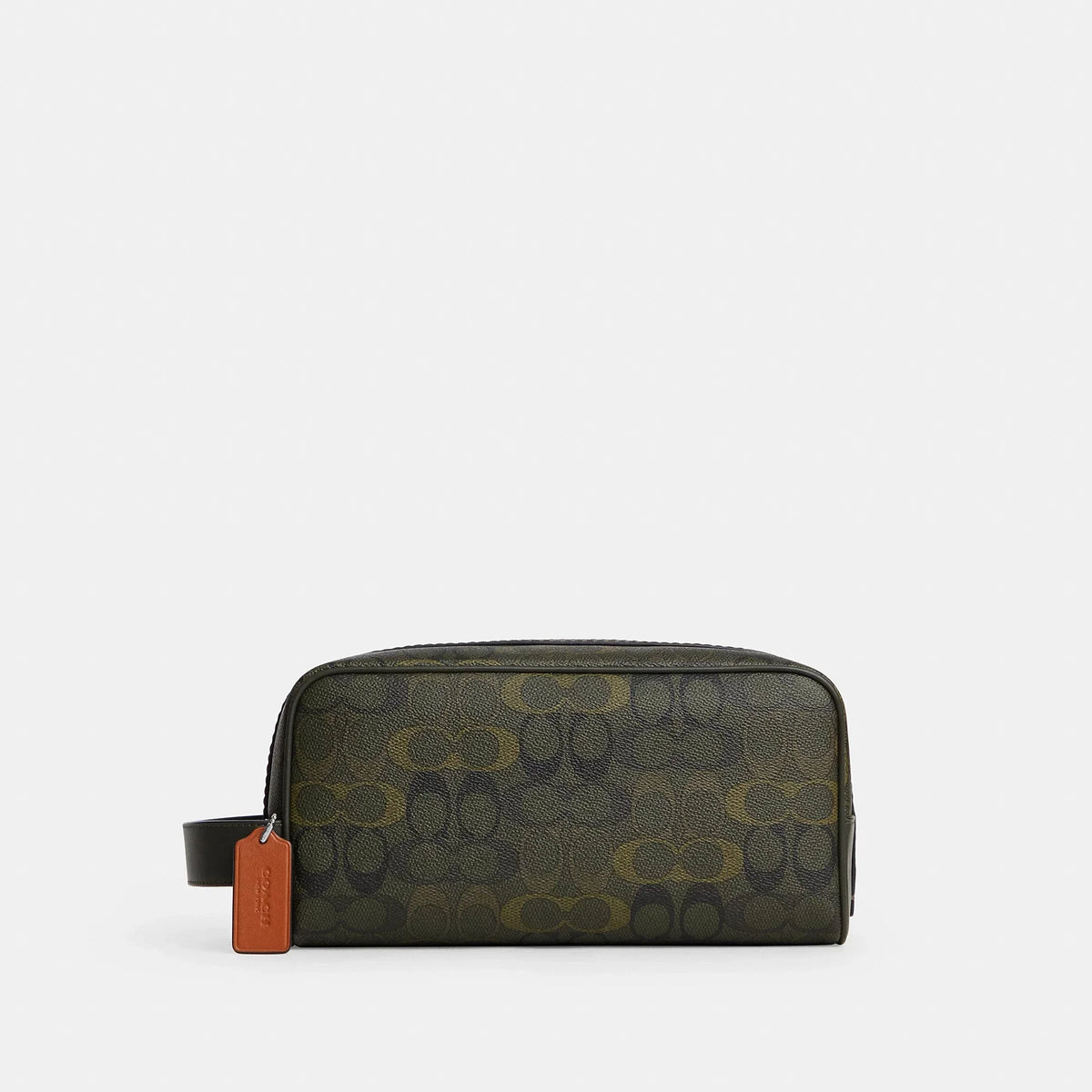 Coach Outlet Large Travel Kit In Signature Camo Print