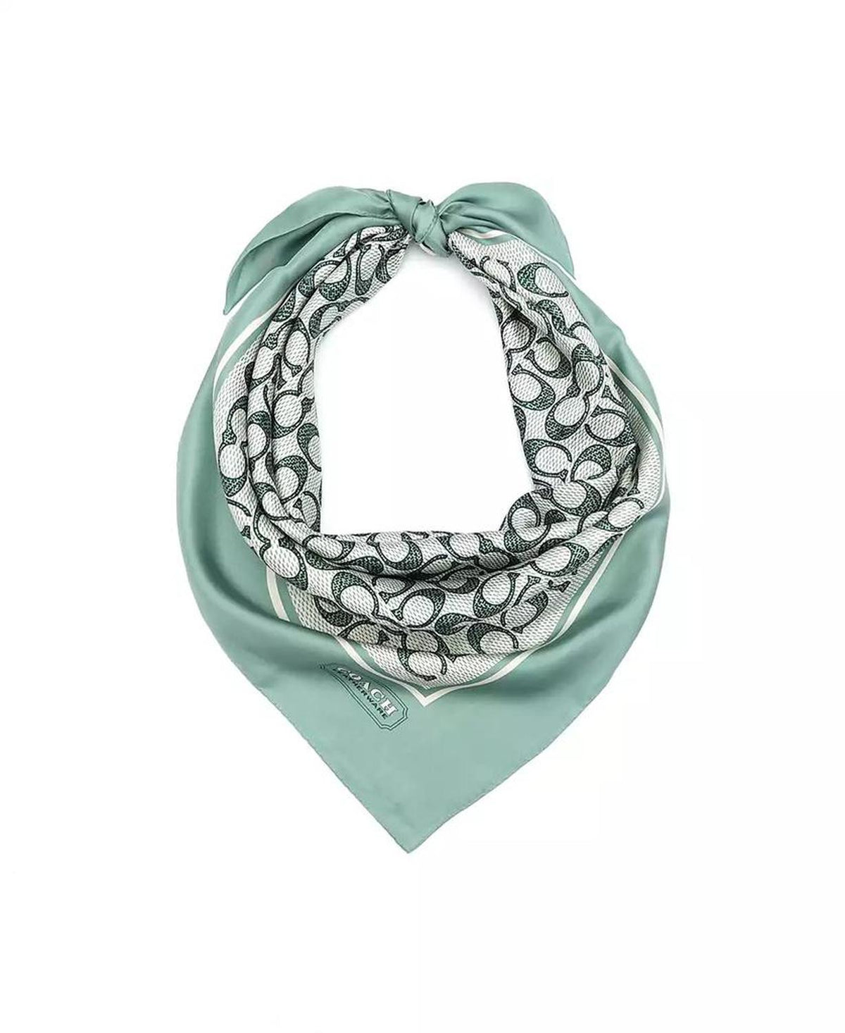 Women's Vintage Signature Print Silk Square Scarf