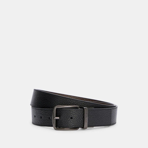Coach Outlet Boxed Harness Buckle Cut To Size Reversible Belt, 38 Mm