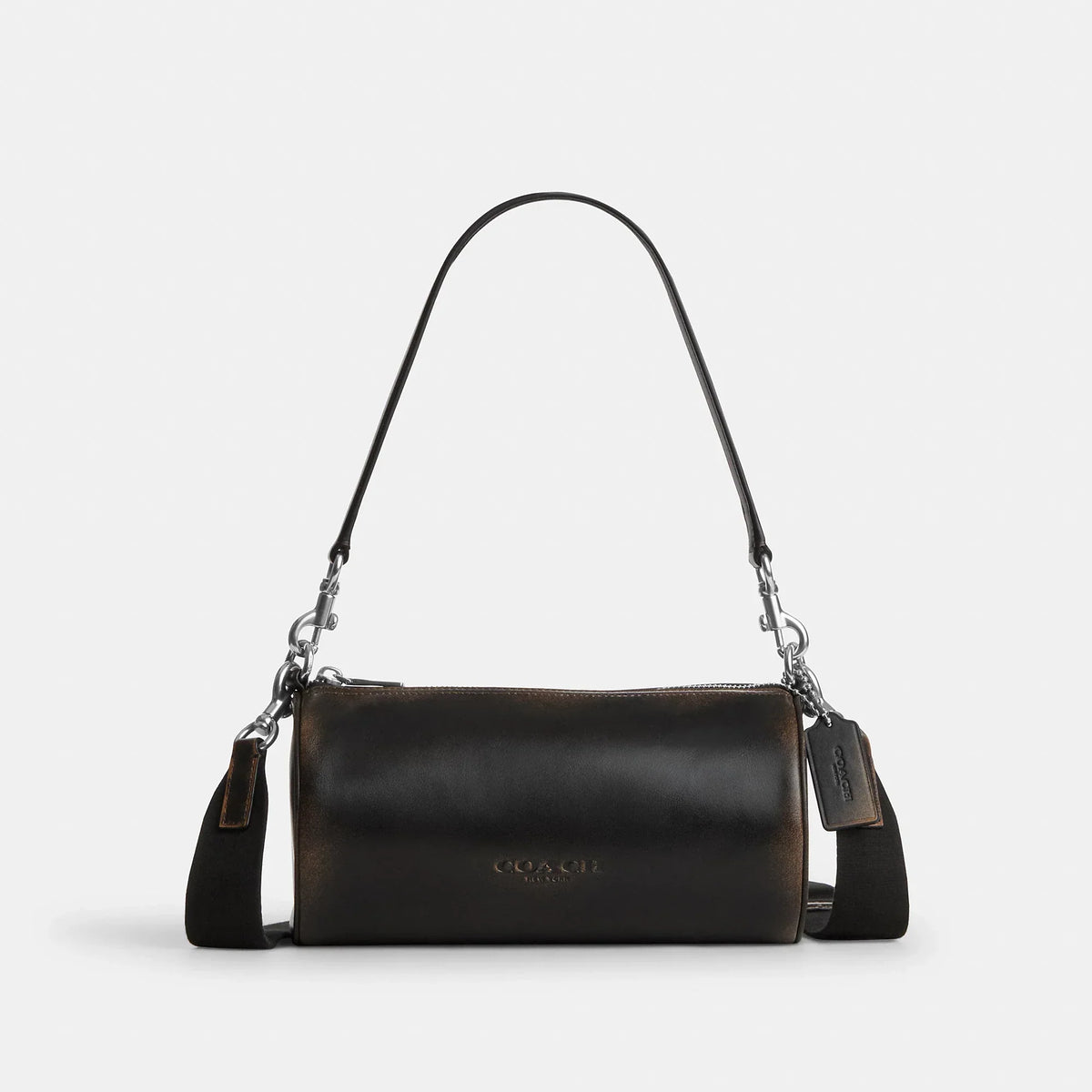 Coach Outlet Andre Barrel Bag 24 In Loved Leather