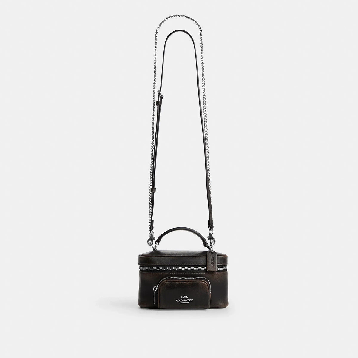 Coach Outlet Rainer Crossbody Bag 18 With Pocket In Loved Leather