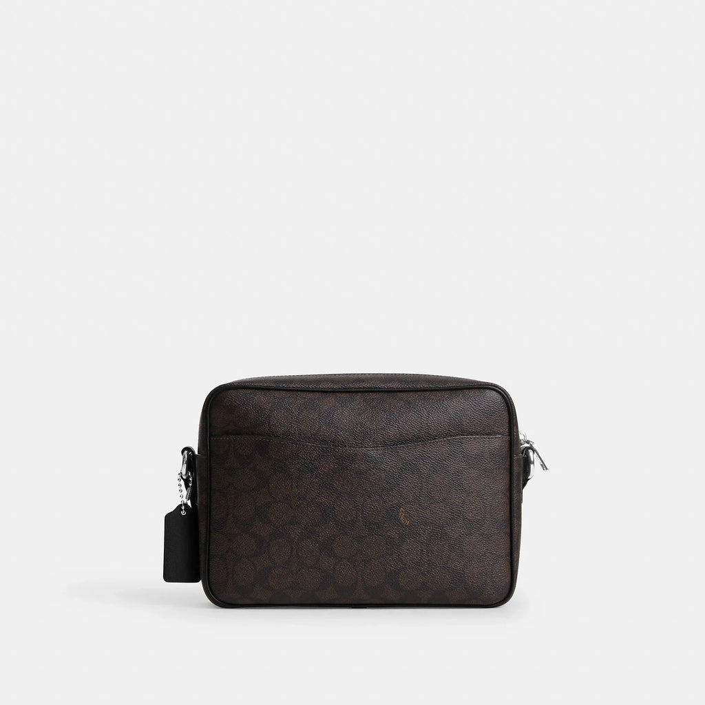 Coach Outlet Colton Crossbody Bag 25 In Signature Canvas With Patches