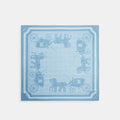 Signature Horse And Carriage Print Silk Square Scarf