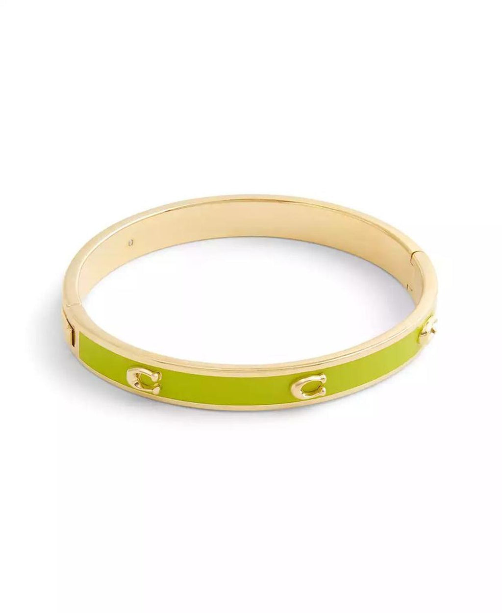 Signature C Enamel Bangle Bracelet