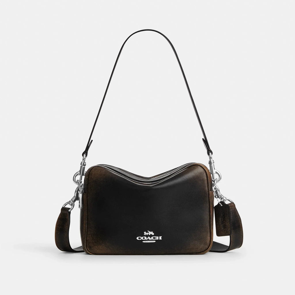 Coach Outlet Carey Crossbody Bag In Loved Leather