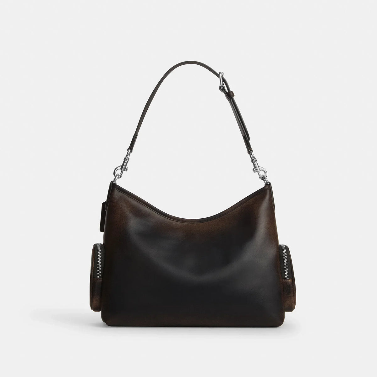 Coach Outlet Laurel Shoulder Bag With Pockets In Loved Leather
