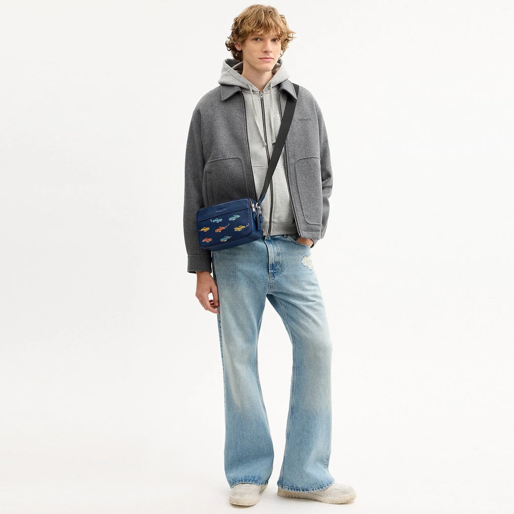Coach Outlet Graham Crossbody Bag With Car Print