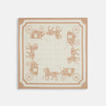 Coach Outlet Signature Horse And Carriage Silk Square Scarf