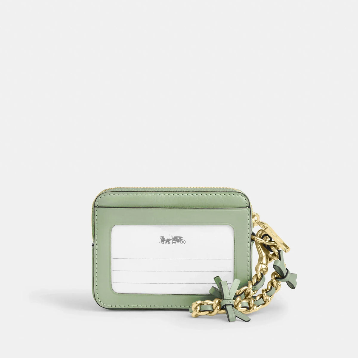 Coach Outlet Zip Card Case With Bows