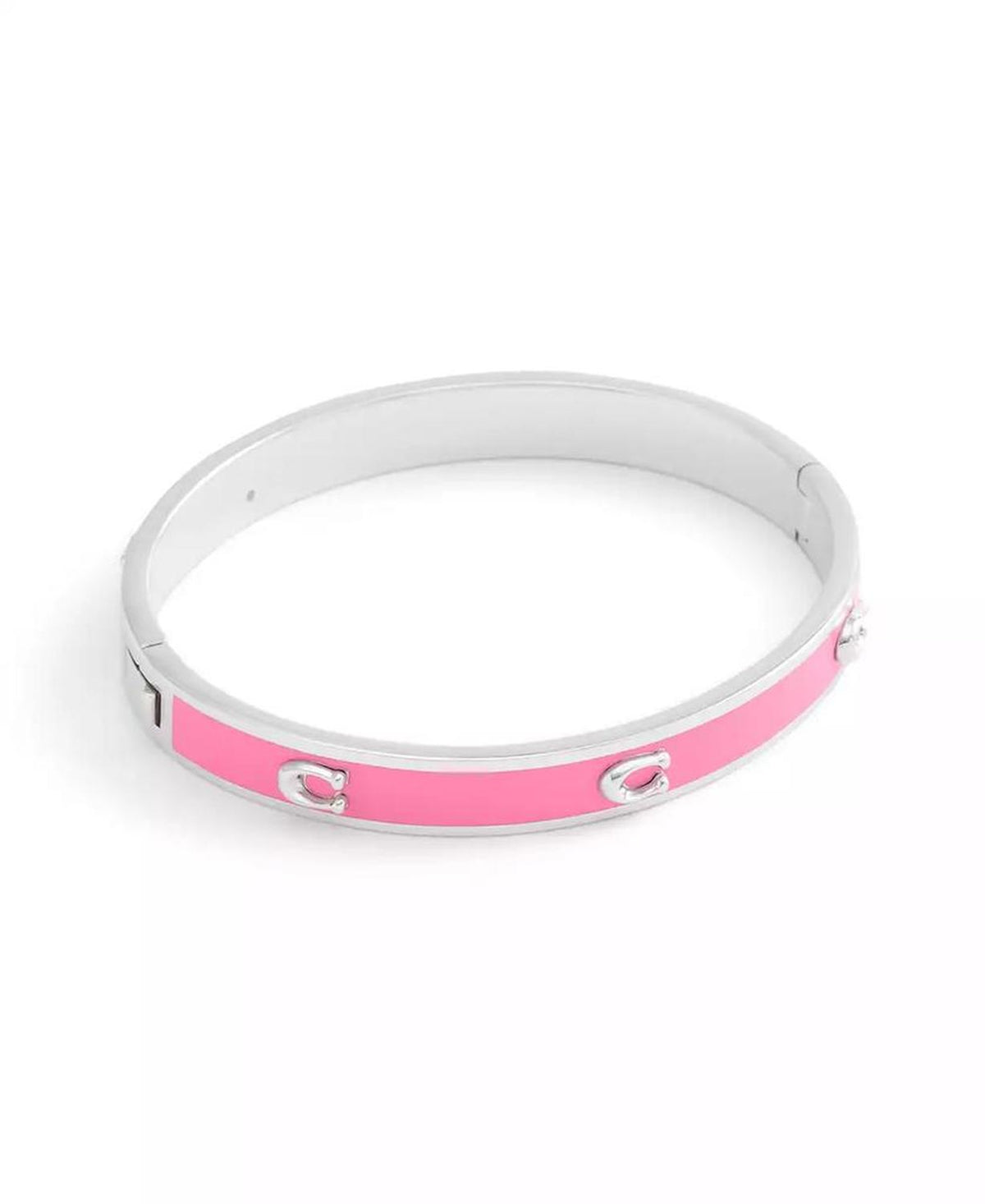 Signature C Enamel Bangle Bracelet