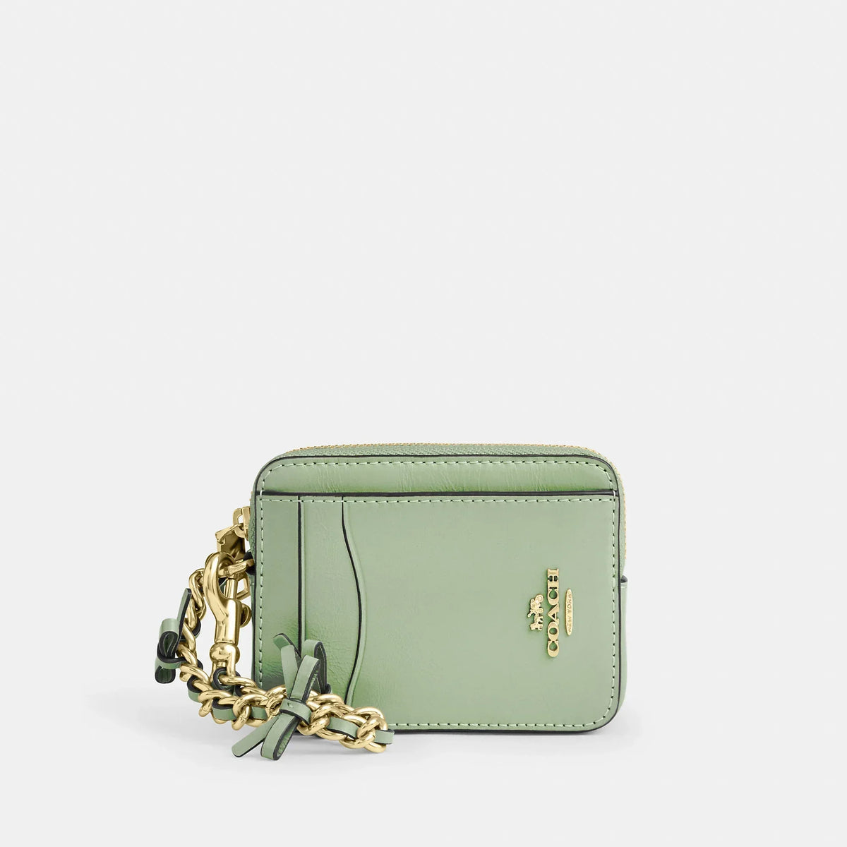 Coach Outlet Zip Card Case With Bows