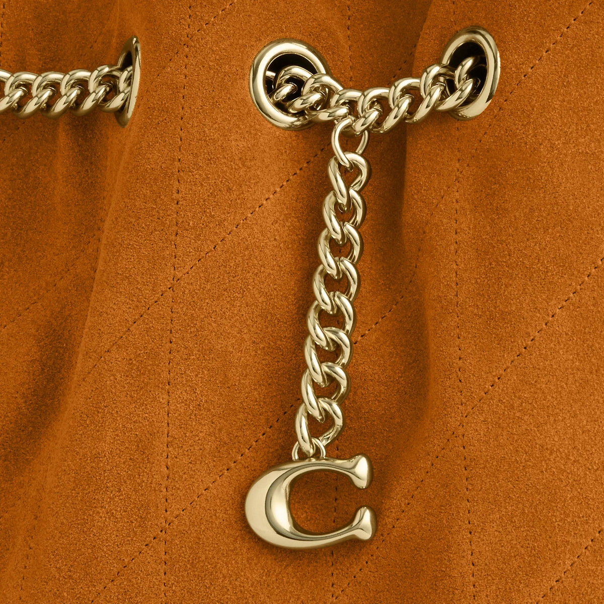Coach Outlet Evelyn Shoulder Bag With Quilting And Charm