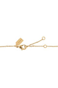 Coach Logo Plaque Pendant Necklace