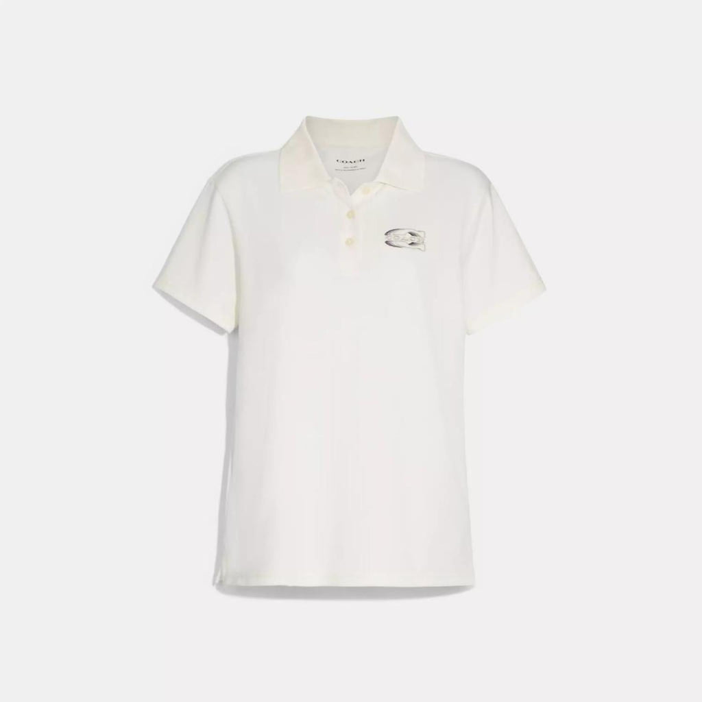 Coach Outlet Solid Gradient Pique Polo Shirt