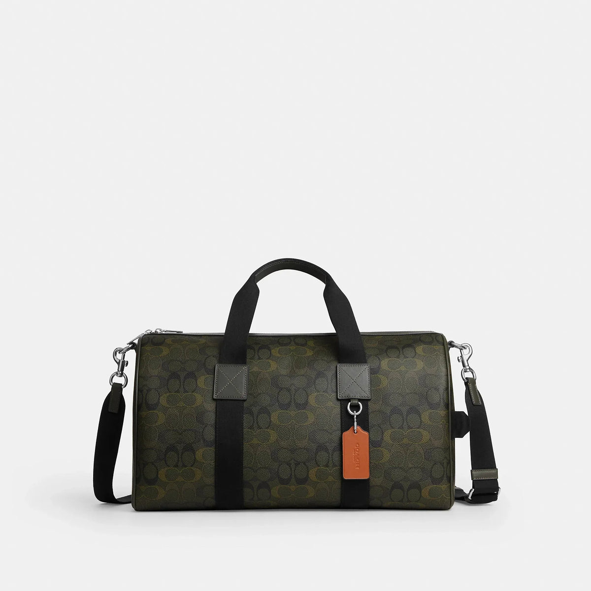 Coach Outlet Explorer Duffle Bag 45 In Signature Camo Print