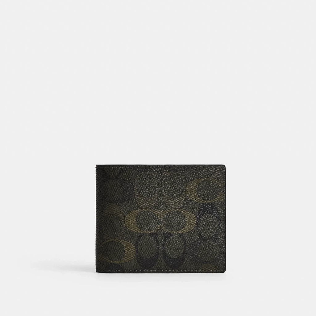 Coach Outlet 3-In-1 Wallet In Signature Camo Print