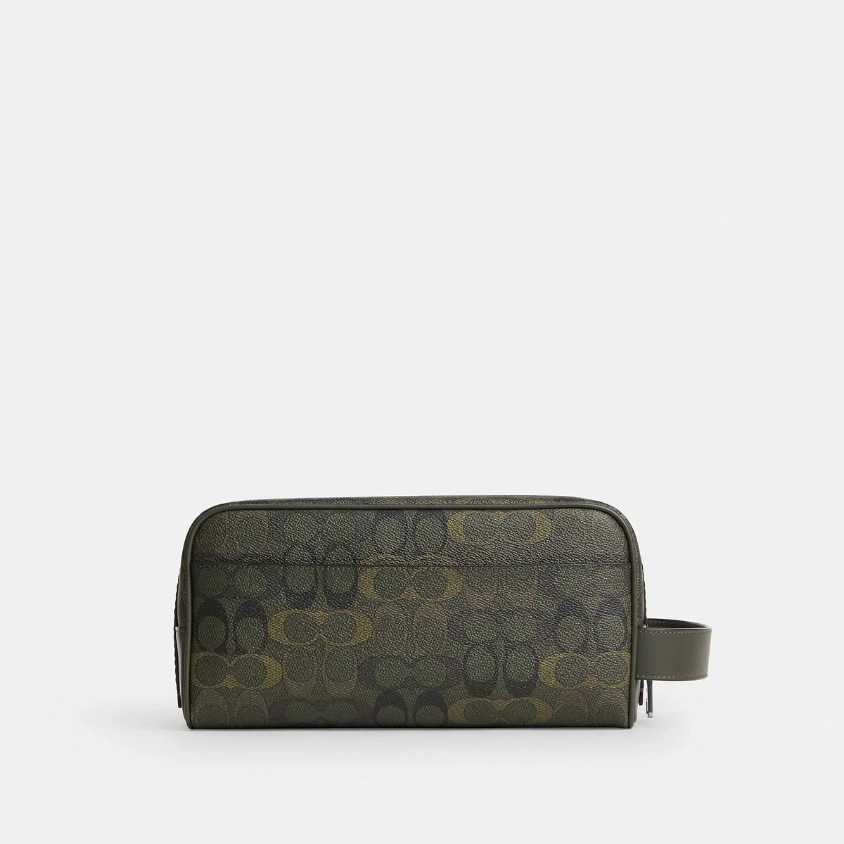 Coach Outlet Large Travel Kit In Signature Camo Print