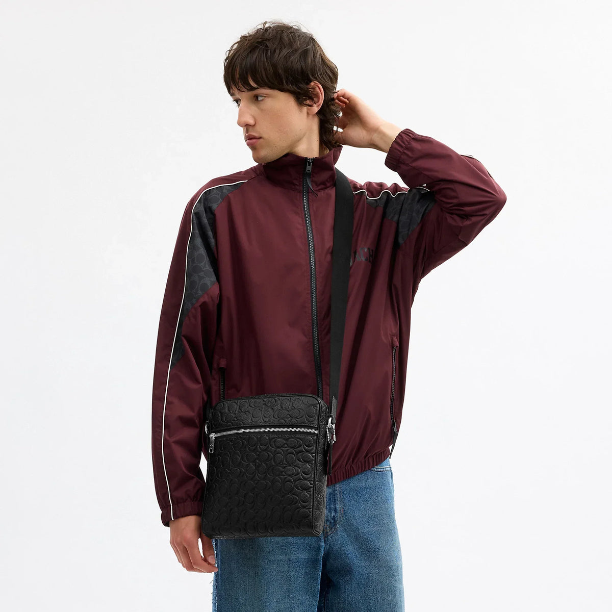 Coach Outlet Tristan Crossbody Bag 22 In Signature Leather